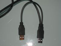 USB 2.0 USB Extension Cable with extra Power inlet from USBFever