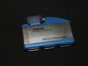 Ultra Slim USB 2.0 4 Port Hub