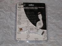 iPod Retractable USB+Firewire Hotsync Cable from USBGeek
