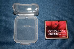 Kingston CompactFlash Ultimate 266X 4GB Card