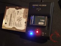 2.5-inch SATA/IDE HDD and CF to USB 2.0 Bridge Adapter