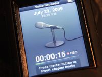 Mini Microphone for iPhone 3G / iPod Touch 2G / iPod Nano 4G