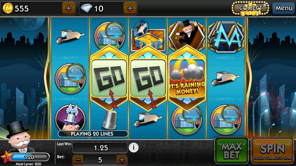 Monopoly slots game Monopoly slots game