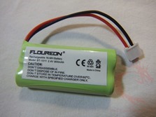 Review of Floureon 2 Pack Rechargeable Cordless Phone Batteries