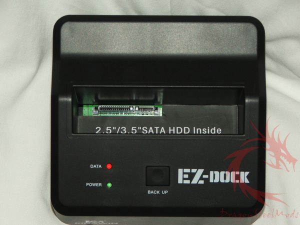 Kingwin EZ-Dock 2.5″/3.5″ SATA hard Drive Docking Station | DragonSteelMods