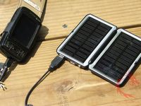 Solar Charger with Dual USB Ports