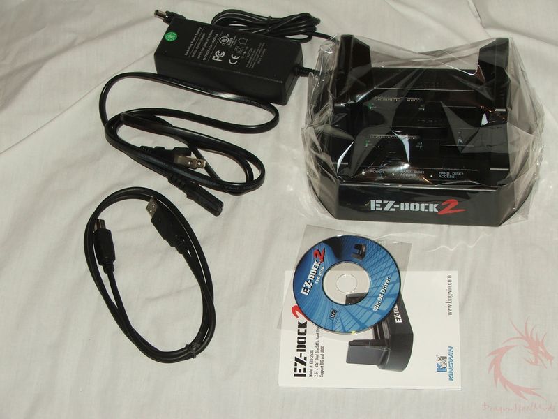Kingwin EZ-Dock2 2.5″/3.5″ Dual Bay SATA HDD Docking Station Review