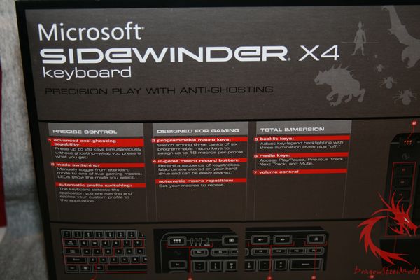 how to use microsoft sidewinder x4 keyboard manual