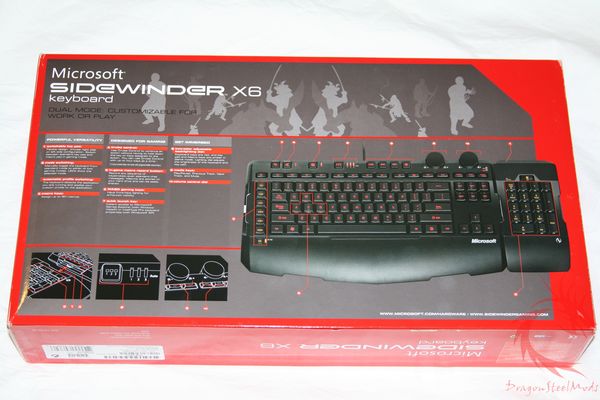 microsoft sidewinder x6 cherry mx