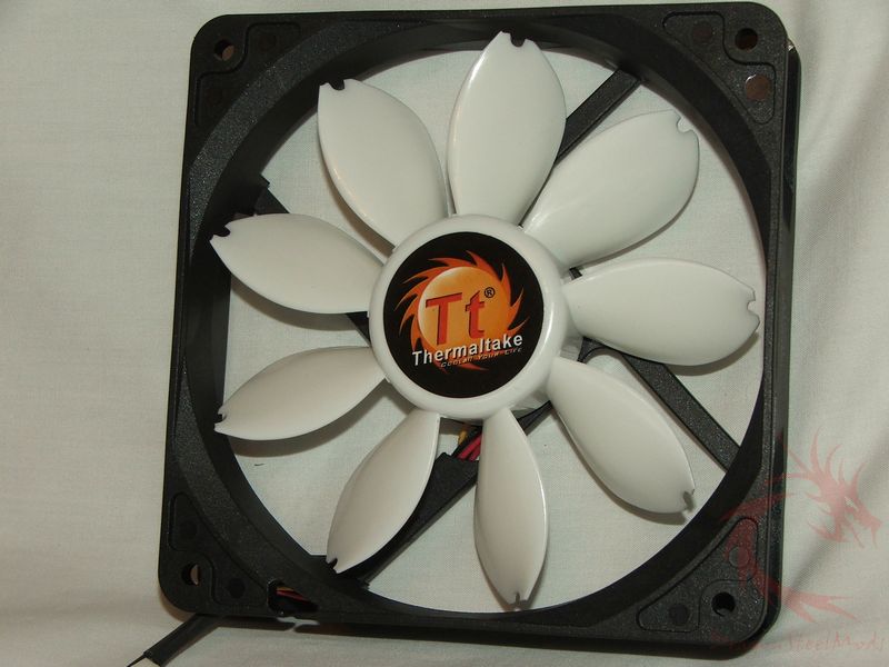 Ventilateur Boîtier Thermaltake ISGC Fan Pure 12 – 120mm, Hydro Dynamic, Blanc, 1300 RPM