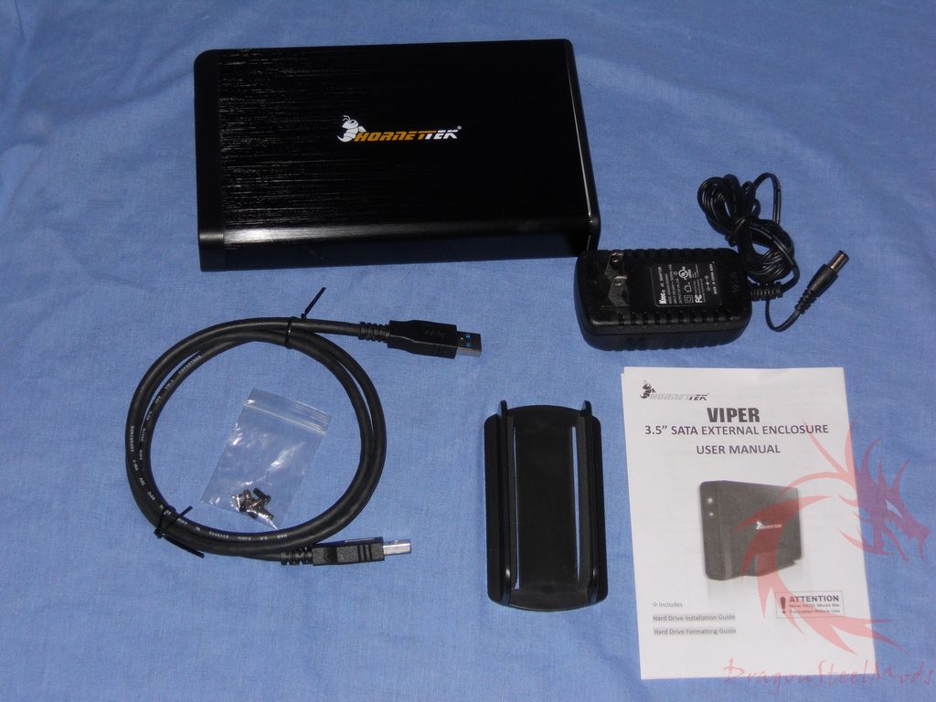 Hornettek Viper U3 USB 3.0 External Hard Drive Enclosure Review