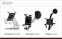LUXA2 holder and car mount holder series