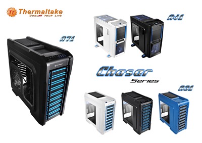 Thermaltake_s Chaser chassis series, refined performance with stunning e-Sportsgaming elements. Thermaltake_s Chaser chassis series, refined performance with stunning e-Sportsgaming elements.