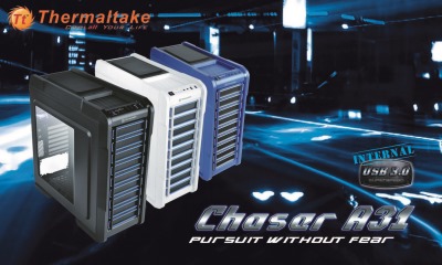 Pursuit new Gaming Chassis from Thermaltake, Chaser A31 shows no Fear